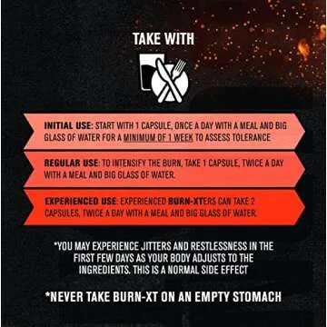 Jacked Factory Burn-XT for Men & Women - Improve Focus & Increase Energy - Premium Acetyl L-Carnitine, Green Tea Extract, Capsimax Cayenne Pepper, & More - 30 Natural Veggie Pills