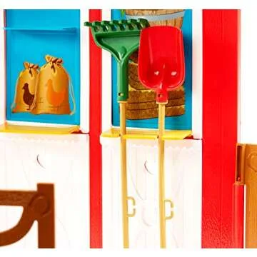 ​Barbie Sweet Orchard Farm Barn Playset with Barbie and Ken Dolls for 3 to 8 Year Olds