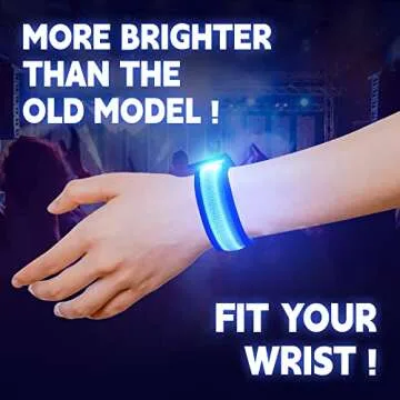 KIRALUMI LED Glow Bracelets for Vibrant Parties