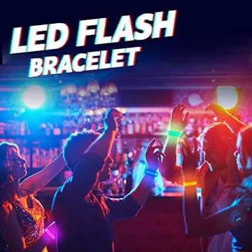 KIRALUMI LED Glow Bracelets for Vibrant Parties
