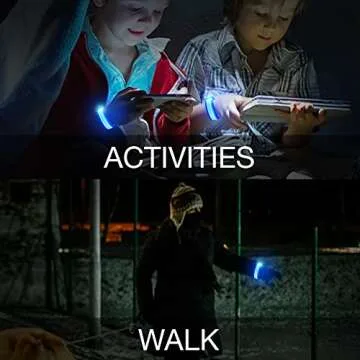 KIRALUMI LED Glow Bracelets for Vibrant Parties