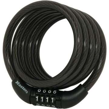 Master Lock Bike Lock Cable 8143D - Durable & Secure