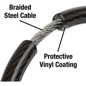 Master Lock Bike Lock Cable 8143D - Durable & Secure