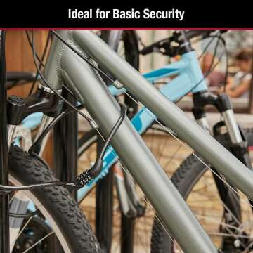 Master Lock Bike Lock Cable 8143D - Durable & Secure