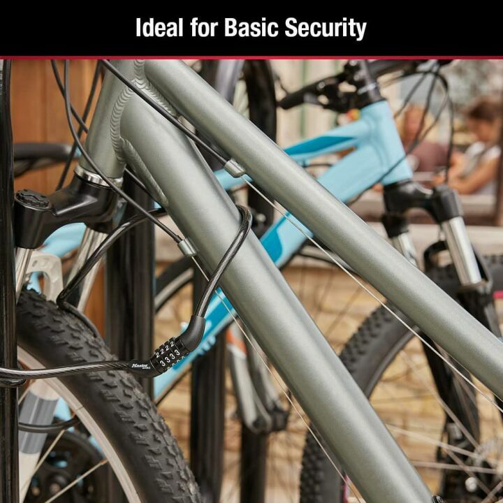 Master Lock Bike Lock Cable 8143D - Durable & Secure