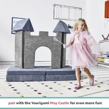 Yourigami Kids Play Couch - Convertible & Durable Design