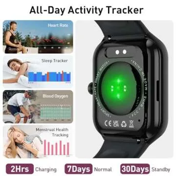 2025 Smartwatch with Bluetooth Call and Fitness Tracking Features
