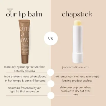 Amallow Natural Tallow Lip Balm Vanilla Dream Organic Hydration