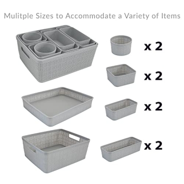 Simplify 10 Piece Organizing Set for Every Room