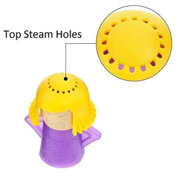 Angry Mama Microwave Cleaner - Effortless Steam Cleaning