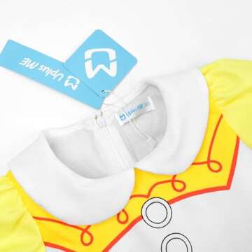 Uplus ME Cowgirl Costume Girls Cowgirl Dress Jessie Costume Halloween Birthday Party Princess Dress Up Outfit with Red Cowgirl Hat (3-4T/110)