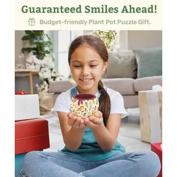 Creative PieceRelax 3D Puzzle Flowerpot for Indoor Plants