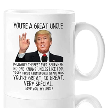 Aurahouse Funny Uncle Coffee Mug Gift - Great Uncle Humor 11 Oz