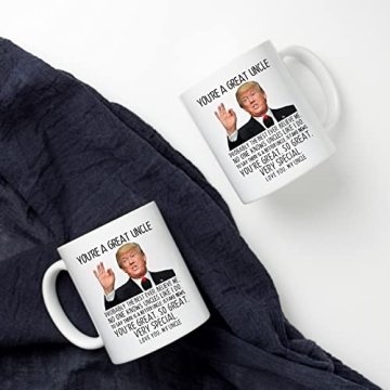 Funny Uncle Coffee Mug Gift from Niece Nephew 11 Oz