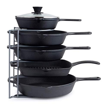 Cuisinel Heavy Duty Pot Organizer Rack for All Cookware