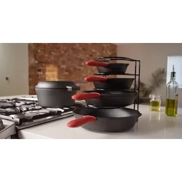 Cuisinel Heavy Duty Pot Organizer Rack for All Cookware