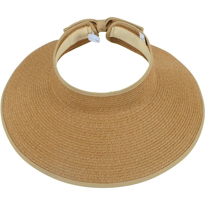 Simplicity Women's UPF 50+ Wide Brim Straw Sun Hat