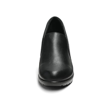 DREAM PAIRS Women's Low Chunky Block Heels for Comfort