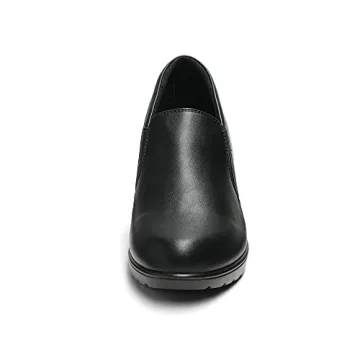 DREAM PAIRS Women's Low Chunky Block Heels for Comfort