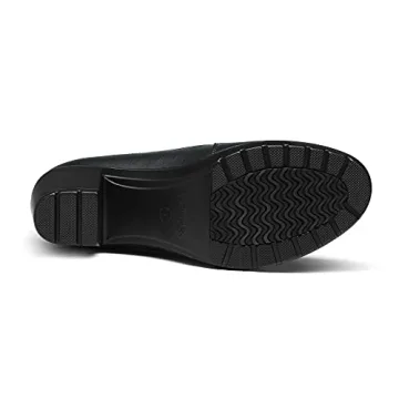 DREAM PAIRS Women's Low Chunky Block Heels for Comfort