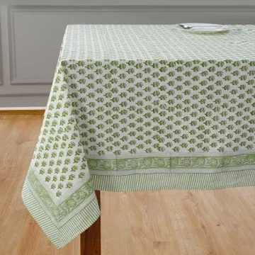 CPC Cotton Tablecloth 60x90 Indian Block Print
