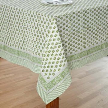 CPC Cotton Tablecloth 60x90 Indian Block Print