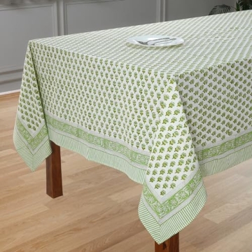 CPC Cotton Tablecloth 60x90 Indian Block Print