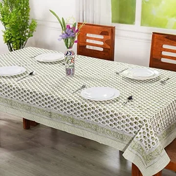 CPC Cotton Tablecloth 60x90 Indian Block Print