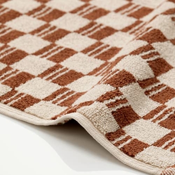 Nate Berkus 100% Cotton Geometric Towel Set | 4-Piece