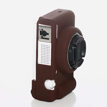 Pocoukate Case for Sony ZV-1F, ZV-1 II/ZV-1M2 Vlog Camera, ZV1F Camera Silicone Cover, Anti-Scratch ...