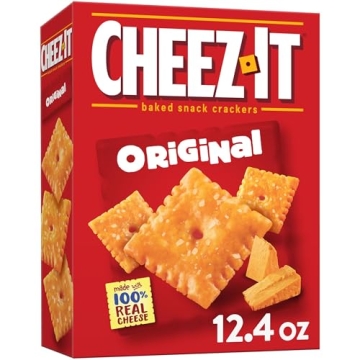 Cheez-It Cheese Crackers - Classic 12.4oz Box of Cheesy Crunchy Goodness