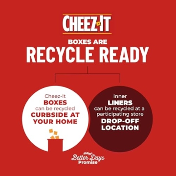 Cheez-It Cheese Crackers, Baked, 12.4oz Box for Snacking