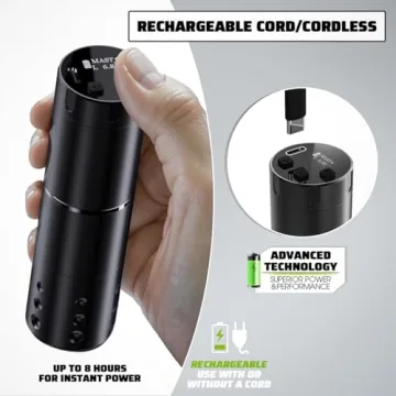 Mast A1 Wireless Tattoo Kit for Beginners and Pros