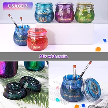 LET'S RESIN Chameleon Flakes for Stunning Creative Projects