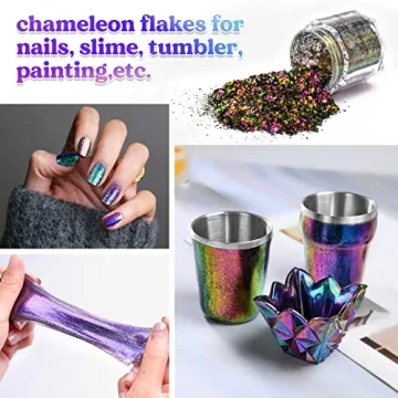LET'S RESIN Chameleon Flakes for Stunning Creative Projects
