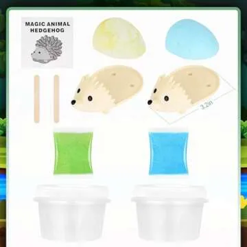 sdaymol Hedgehog Crystal Growing Kit for Kids 6+ in 24H