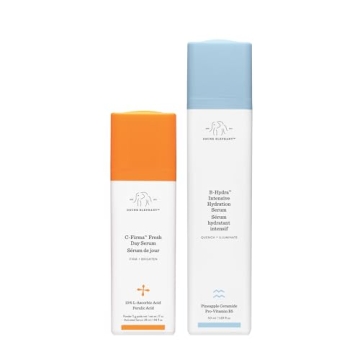 Drunk Elephant C-Firma Fresh Day Serum and B-Hydra Intensive Hydration Serum (1.69 Fl Oz), Firming a...