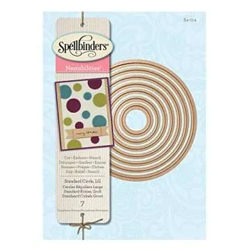 Spellbinders S4-114 Large Circle Die Template for Crafting
