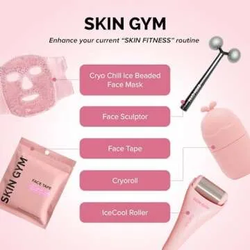 SKIN GYM Wrinkletox Face Tape, 128 Pre-Cut Strips for Overnight Anti-Aging Treatment