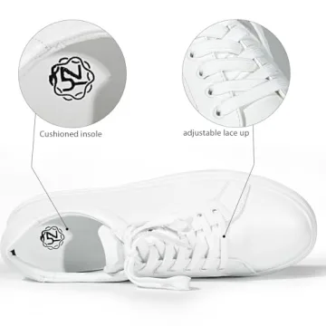 YZ Classic White Sneakers for Versatile Women’s Fashion Shoes