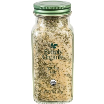 Organic Garlic Salt for Flavorful Cooking Essentials