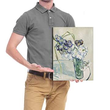 Van Gogh Carnations Canvas Prints for Home Decor