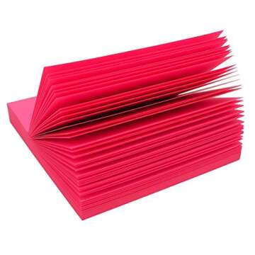 Sticky Notes 3x3 Inches,Bright Colors Self-Stick Pads, Easy to Post for Home, Office, Notebook, 16 Pads/Pack