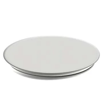 PopSockets Wireless Collapsible Grip & Stand for Phones and Tablets - White