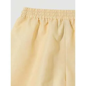 GORGLITTER Men's Letter Graphic Shorts High Waist Workout Shorts