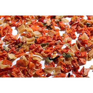 Gourmanity Dehydrated Mixed Vegetables - All Natural Ramen Topping