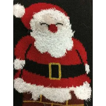 Colorful Christmas Crew Socks for Women - 6 Pairs
