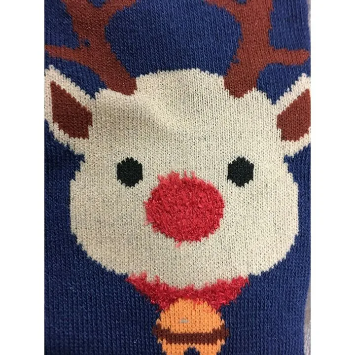 Colorful Christmas Crew Socks for Women - 6 Pairs