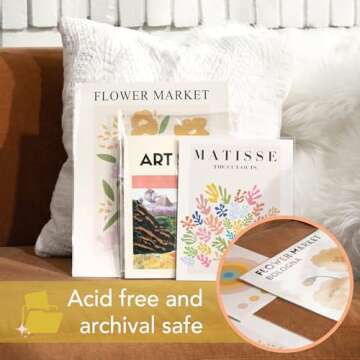 Pack It Chic - 6” X 9” (200 Pack) Clear Resealable Cello Poly Bags - Fits 6X9 Prints, Photos, A7 A8 A9 Cards & Envelopes - Self Seal