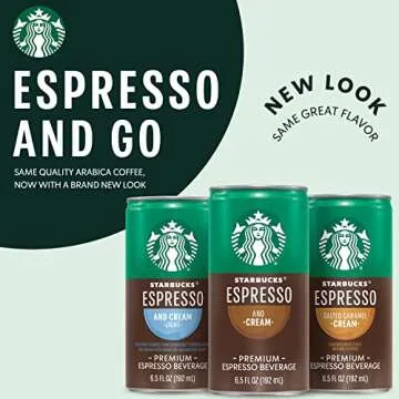 Starbucks Espresso DoubleShot Ready to Drink Coffee 6.5 oz